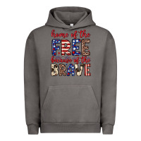 Pigment Tornado Home of the free because of the brave Urban Hoodie - Neo Western