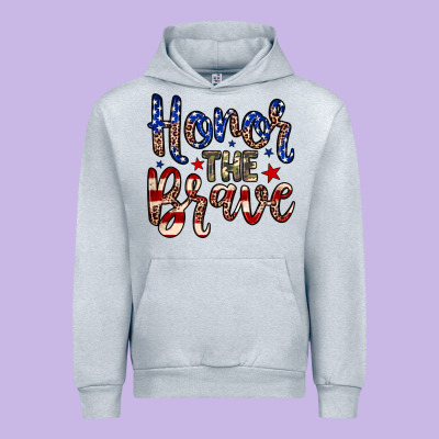 Honor The Brave Urban Hoodie Designed By Neo Western