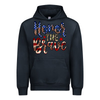 Navy Honor the brave Urban Hoodie - Neo Western