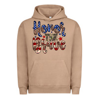 Pigment Burro Honor the brave Urban Hoodie - Neo Western