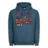 Pigment Midnight Navy Honor the brave Urban Hoodie - Neo Western
