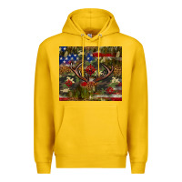 Lemon Hunting leopard USA flag tumbler 4th of july Premium Hoodie - Neo Western