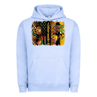Pigment Grape Ice juneteenth brush stroke Urban Hoodie - HRA Design Shop