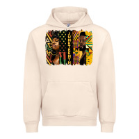 Sandshell juneteenth brush stroke Urban Hoodie - HRA Design Shop