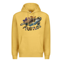 Antique Gold just a girl who loves turtles Premium Hoodie - SublimationCraftShop