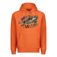 Carrot just a girl who loves turtles Premium Hoodie - SublimationCraftShop