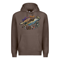 Coffee just a girl who loves turtles Premium Hoodie - SublimationCraftShop