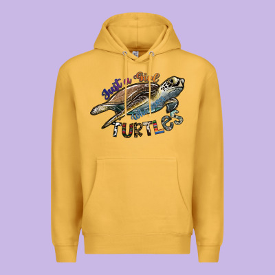Just A Girl Who Loves Turtles Premium Hoodie Designed By Sublimationcraftshop