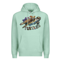 Seafoam just a girl who loves turtles Premium Hoodie - SublimationCraftShop