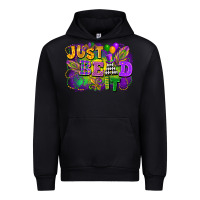Black just bead it Urban Hoodie - FaDigitalArtStudio