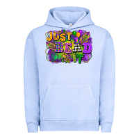 Pigment Grape Ice just bead it Urban Hoodie - FaDigitalArtStudio