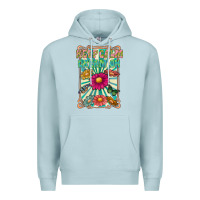 Blue Mist keep calm dream on Premium Hoodie - CowhideDigitalArt