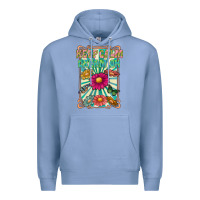 Colony Blue keep calm dream on Premium Hoodie - CowhideDigitalArt
