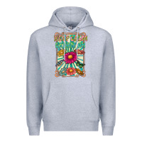Heather Grey keep calm dream on Premium Hoodie - CowhideDigitalArt