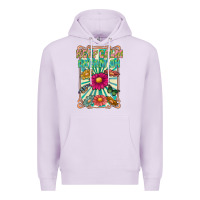 Lilac keep calm dream on Premium Hoodie - CowhideDigitalArt