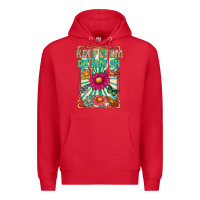 Red keep calm dream on Premium Hoodie - CowhideDigitalArt