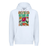 White keep calm dream on Premium Hoodie - CowhideDigitalArt