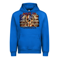 Cobalt Made in America 4th of july Urban Hoodie - CowGirlArtShop