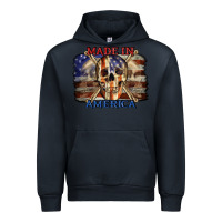 Navy Made in America 4th of july Urban Hoodie - CowGirlArtShop