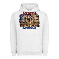 Pigment Lunar Rock Made in America 4th of july Urban Hoodie - CowGirlArtShop