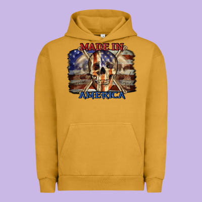 Made In America 4th Of July Urban Hoodie Designed By Cowgirlartshop