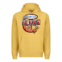 Antique Gold leave me alone anti valentines day Premium Hoodie - FaDigitalArtStudio