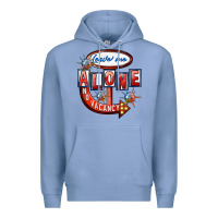 Colony Blue leave me alone anti valentines day Premium Hoodie - FaDigitalArtStudio