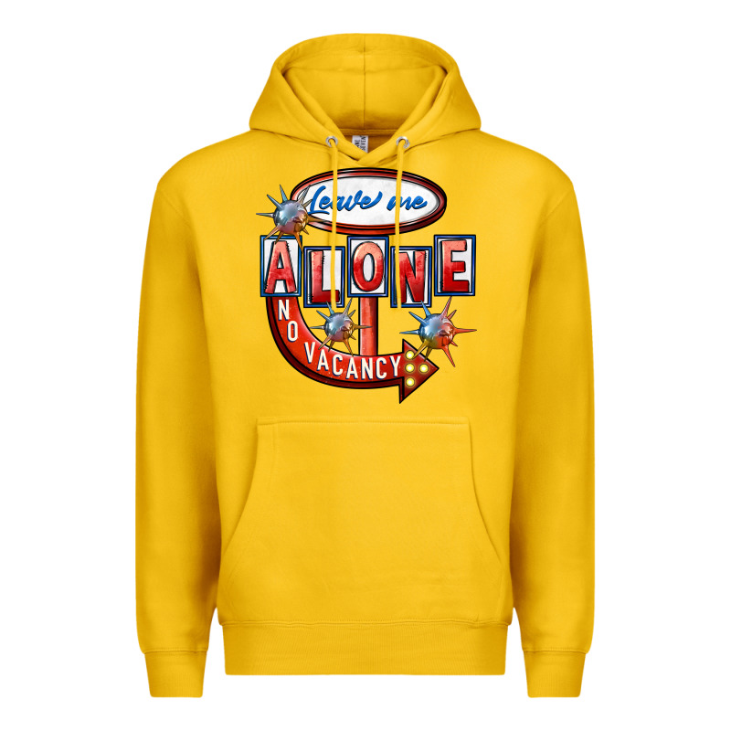 Leave Me Alone Anti Valentines Day Premium Hoodie by FaDigitalArtStudio | Teevron