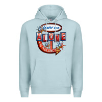 Blue Mist leave me alone anti valentines day Premium Hoodie - FaDigitalArtStudio