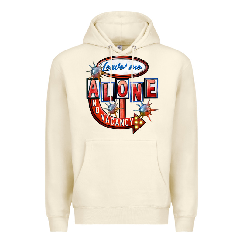 Leave Me Alone Anti Valentines Day Premium Hoodie by FaDigitalArtStudio | Teevron