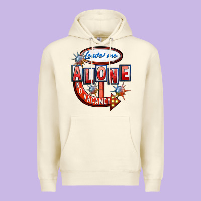 Leave Me Alone Anti Valentines Day Premium Hoodie Designed By Fadigitalartstudio