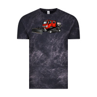 Cloud Black snowcat Vintage Tee - Artiststas