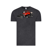 Vintage Black snowcat Vintage Tee - Artiststas