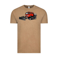 Vintage Coffee snowcat Vintage Tee - Artiststas