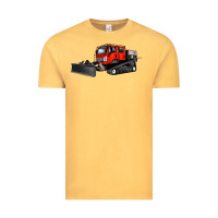 Vintage Mustard snowcat Vintage Tee - Artiststas