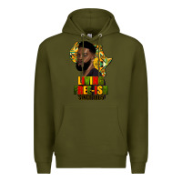 Army Green juneteenth living freeish since 1865 Premium Hoodie - HRA Design Shop