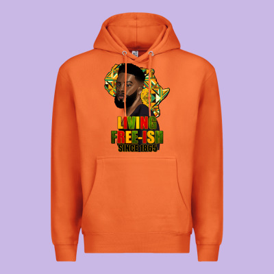 Juneteenth Living Freeish Since 1865 Premium Hoodie Designed By Hra Design Shop