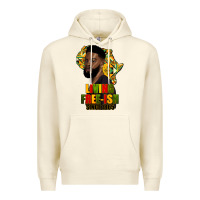 Sandshell juneteenth living freeish since 1865 Premium Hoodie - HRA Design Shop
