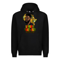 Black juneteenth living freeish since 1865 Premium Hoodie - HRA Design Shop