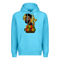 Ocean Blue juneteenth living freeish since 1865 Premium Hoodie - HRA Design Shop