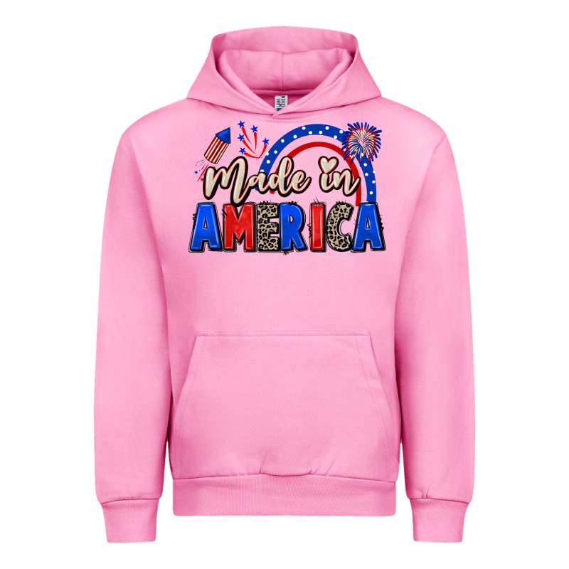 Made In America 4th Of July Urban Hoodie by CowGirlArtShop | Teevron