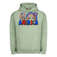 Pigment Oil Green Made in America 4th of july Urban Hoodie - CowGirlArtShop