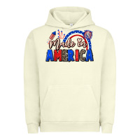 Pigment Pistachio Made in America 4th of july Urban Hoodie - CowGirlArtShop