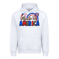 White Made in America 4th of july Urban Hoodie - CowGirlArtShop