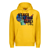 Lemon Merica Merica Merica vibes 4th of july Premium Hoodie - CowGirlArtShop