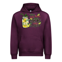 Mauve Wine when life gives you lemons add sugar Urban Hoodie - SublimationCraftShop