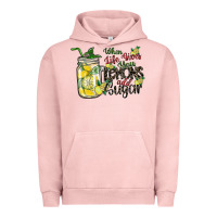 Pigment Salmon when life gives you lemons add sugar Urban Hoodie - SublimationCraftShop