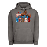 Pigment Tornado Horse pig chicken with oh my stars Urban Hoodie - Neo Western