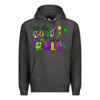 Charcoal Heather let the good times roll Premium Hoodie - FaDigitalArtStudio