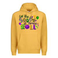 Mustard let the good times roll Premium Hoodie - FaDigitalArtStudio